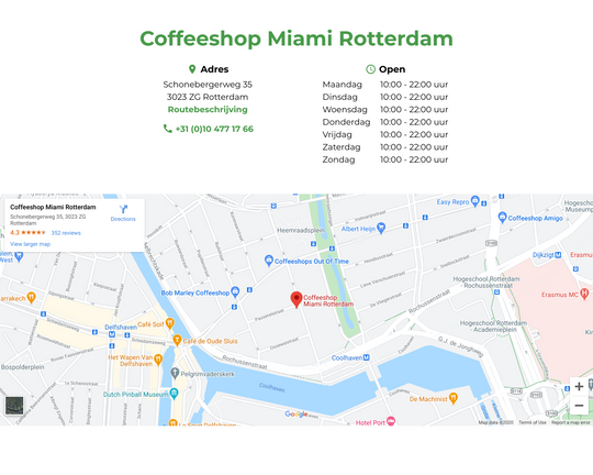 Coffeeshop Rotterdam Miami Logo